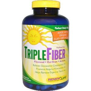 Organic Triple Fiber (150 caps)* Renew Life